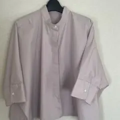 UNIQLO+J スーピマコットンドルマンスリーブシャツ(7分袖) S