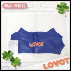 新品【LOVOT】ラボット パーカー ブルー 青 トップス ニット ロゴ 新品【LOVOT】ラボット パーカー ブルー 青 トップス ニット ロゴ