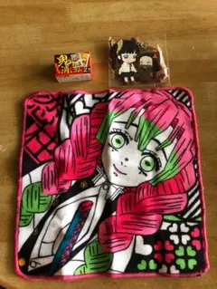 鬼滅の刃 ハンカチ 消しゴム ストラップ