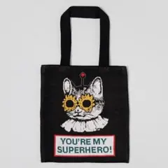 ニットトートバッグ HERO！ ピンク ヒグチユウコ ボリス雑貨店 編み物