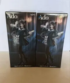 ラウンドワン限定 Ado フィギュア Winter ペンライトケース 水色