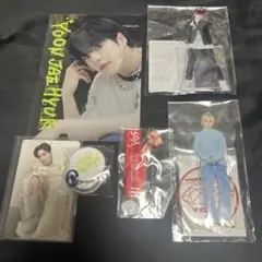 treasure ジェヒョク ヨシ アクスタ グッズ セット 缶バッジ