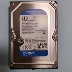 【新古品使用時間10時間以内】HDD 2TB 3.5インチ
