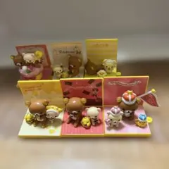 リラックマ　10周年メモリアルフィギア　6種