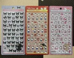 正規品　ボンボンドロップシールミニ　サンリオ　キティ　クロミ3セット