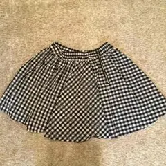 レトロガール ギンガムチェックスカート お値下げ