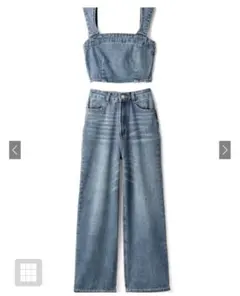 GRL デニムビスチェ 即日発送〇