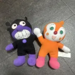 アンパンマン バイキンマン ぬいぐるみ セット