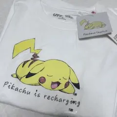 【週末値下げ！】 ユニクロ ポケモン ピカチュウ 130cm Tシャツ 半袖
