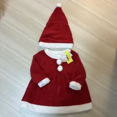 サンタ 원피스 90cm 帽子