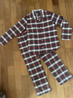 新品未使用 GAP KIDSフランネル パジャマ セット 10歳用140cm長袖
