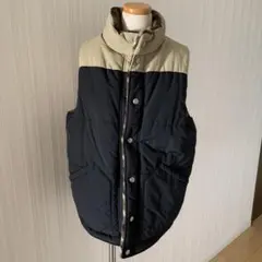 Champion リバーシブル ベスト 黒/ベージュ