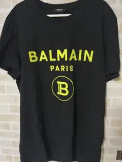 BALMAIN バルマン Tシャツ Lサイズ ロゴ ブラックのサムネイル