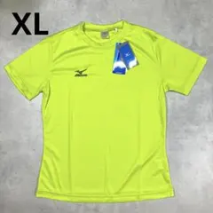MIZUNO ミズノ 半袖 Tシャツ ライムグリーン XL スポーツウェア