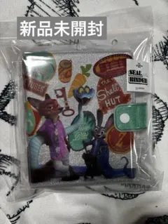 シール帳 ズートピア グリッターシール ぷっくりシール バインダー シール台紙