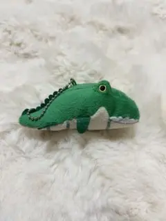 ワニぬいぐるみマスコット ボールチェーン付き ニフレル