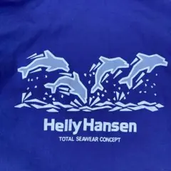 90s HELLY HANSEN スウェット　トレーナー　ハイネック　イルカ