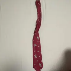 select ネクタイ ボルドー 花柄