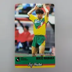復刻版　Jリーグチップス リトバルスキー ジェフユナイテッド サッカー記念カード オレンジカード 使用済 ジェフユナイテッド ピエール・リトバルスキー