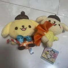 サンリオ ポムポムプリン プライズ品 セット ぬいぐるみ