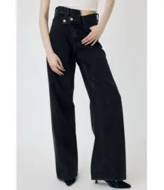 2026年最新】moussy cross waist wide straightの人気アイテム - メルカリ