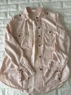 American Eagle 長袖シャツ ピンクのサムネイル