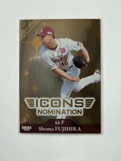 【藤平 尚真】 BBM 2026 ICONS 楽天 箔プリントカード 80枚限定