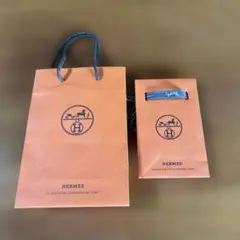 HERMES ショップ袋 2枚セットのサムネイル