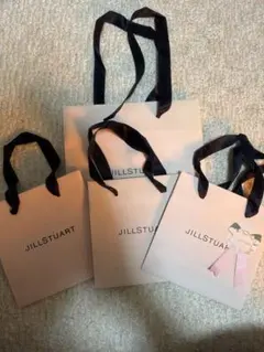 JILL STUART ショップ袋 4枚セット ピンク