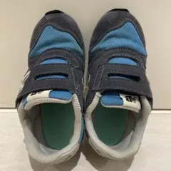 【ニューバランス】373シリーズ　キッズシューズ 青 16.5cm