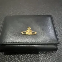 Vivienne Westwood 三つ折り財布 ブラック
