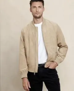 【Banana Republic】スウェードジャケット【超美品】のサムネイル