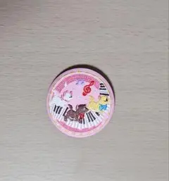 ディズニー　刺繍缶バッジ　おしゃれキャット
