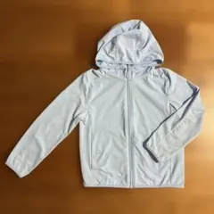 UNIQLO エアリズム　パーカー　水色　キッズ　120