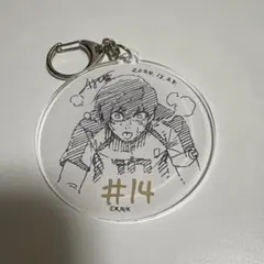 ブルーロック　伊勢丹　コースター型アクリルキーホルダー　糸師凛