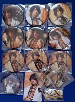 ミュージカル刀剣乱舞 刀ミュ 長曽祢虎徹 缶バッジセット 伊万里有