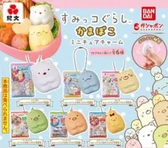 すみっコぐらし かまぼこ ミニチュアチャーム ぺんぎん？