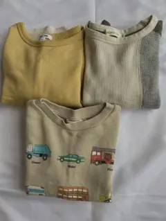 長袖カットソー✖️3枚、七分袖✖️1枚 4枚セット