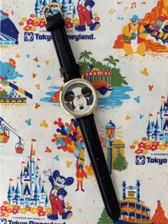 ミッキースケルトン腕時計　ディズニー　ミッキーマウス