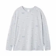 gelato pique 総柄ロングTシャツ シナモロール　ジェラピケ