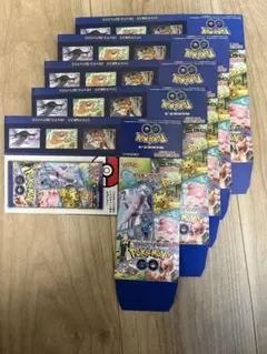 ポケモンカードポケモンGO 空箱 BOX 絶版5箱