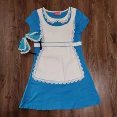 Sサイズ アリス風ワンピース＆ カチューシャ付き