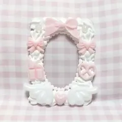 【38】ホイップデコ ピンク リボン 天使 量産型 ガーリー