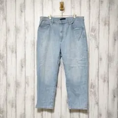 ユニクロ　スラウチテーパードアンクルジーンズ　レディース　大きいサイズ