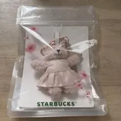 【匿名配送】スタバ 桜 SAKURA2026 ベアリスタキーチェーン マスコット