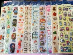 【新作】セリア❤︎Winter jewel sticker❤︎シートシール❤︎10種