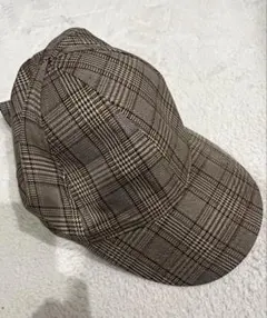 ZARA キッズ　チェック柄キャップ