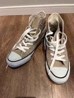 CONVERSE オールスター ベージュ スニーカー 24cm