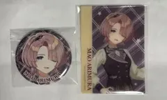 学園アイドルマスター ハツボシストア クリアカード 缶バッジ 有村麻央