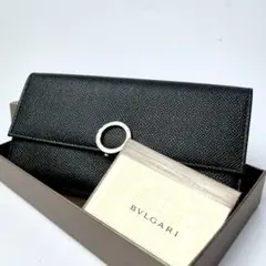 ◆新品未使用/箱・ギャラ付き◆BVLGARI ロゴクリップ 長財布 サークルロゴのサムネイル
